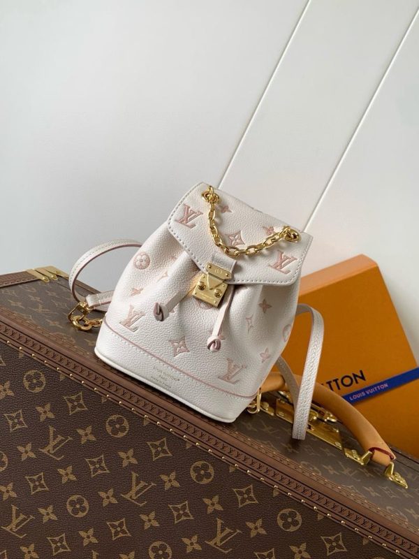 Louis Vuitton Nano Noé Backpack in Beige 19*15*10 CM (Next to Original)