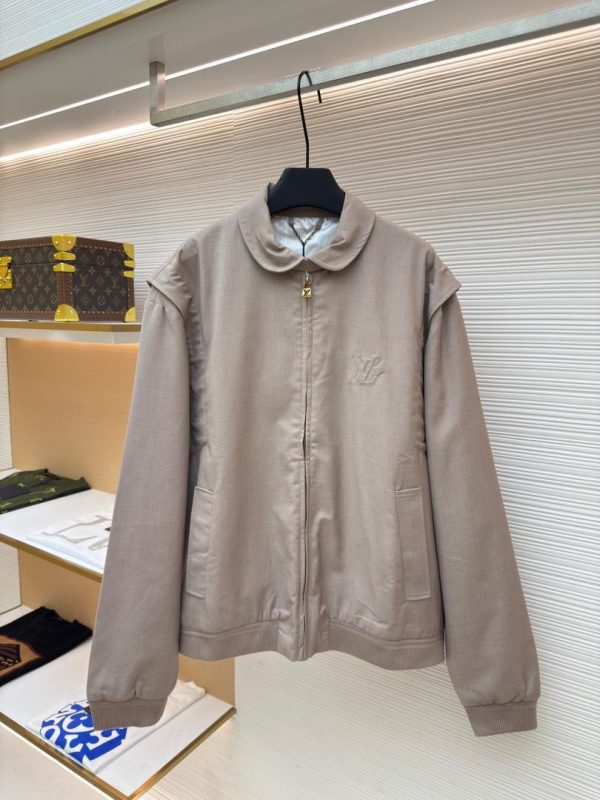 Louis Vuitton tailored bomber in Beige (High Quality)