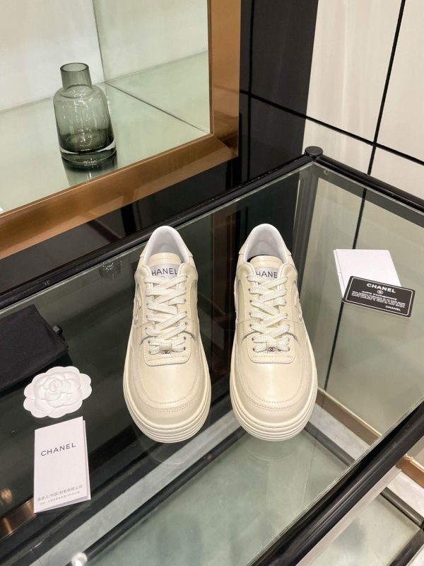 Chanel Sneakers in Light Beige for Women
