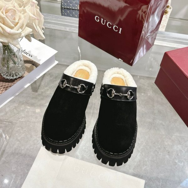 Gucci Mule with Horsebit in Black for Women