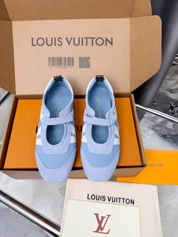 Louis Vuitton Sneakerina Mary Jane in Light Blue for Women